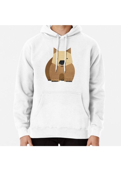 Whimsy Wombat Baskılı Sweatshirt