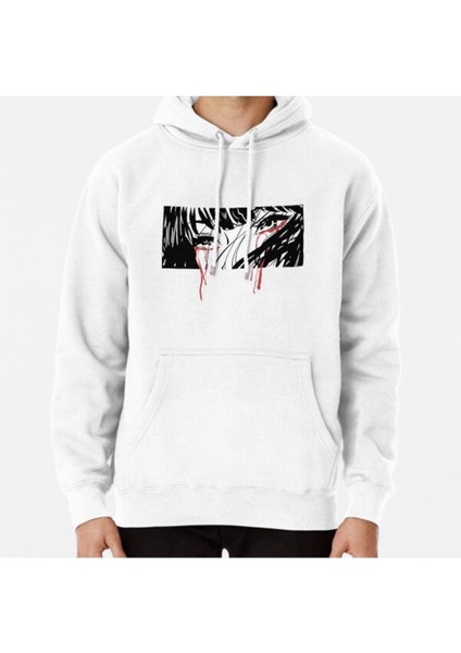 Crying Girl Baskılı Sweatshirt