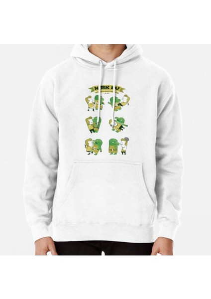 Kirk Fu Baskılı Sweatshirt
