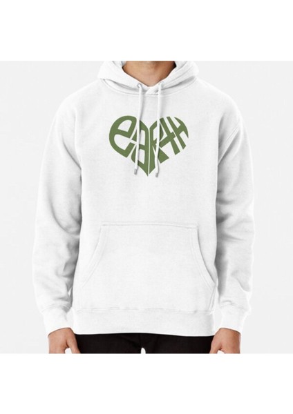 Love The Earth. Baskılı Sweatshirt
