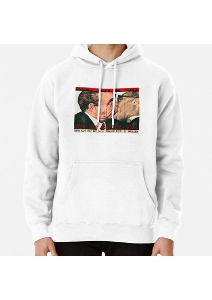 Fraternal Kiss Baskılı Sweatshirt