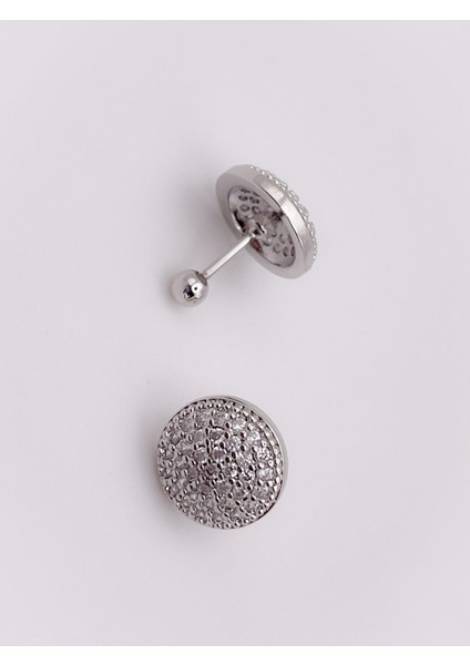 Cerrahi Çelik Piercing Full Zirkon Taşlı Daire Kıkırdak Helix Tragus PIERCING(1ADET)