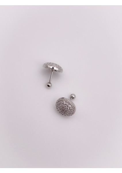 Cerrahi Çelik Piercing Full Zirkon Taşlı Daire Kıkırdak Helix Tragus PIERCING(1ADET)