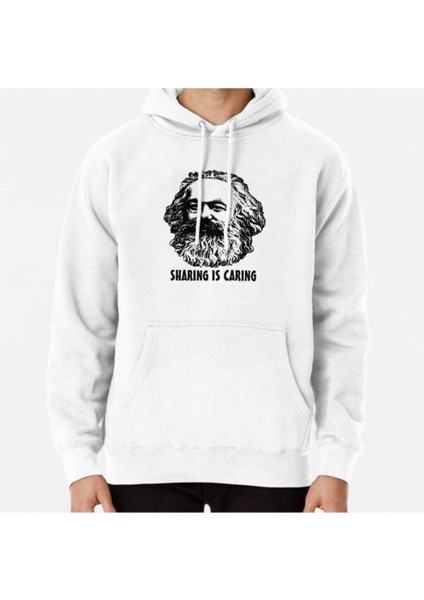 Sharing Is Caring Baskılı Sweatshirt