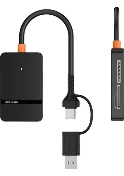 ADS-316 Type C + Usb3.0 8 In 1 Kart Okuyucu