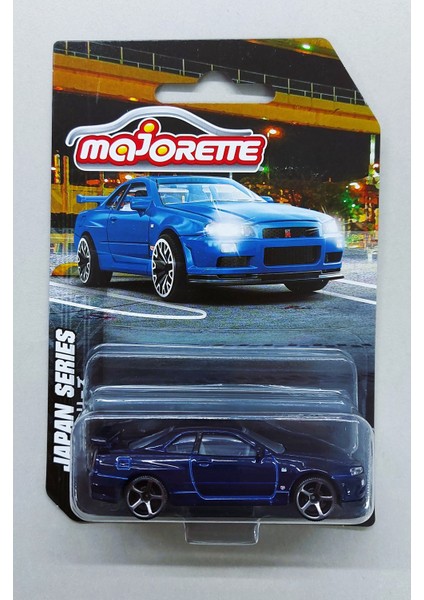 Nissan Skyline Gt-R (BNR34) Galaxy Black - Japan Serıes 2025 Model Araba