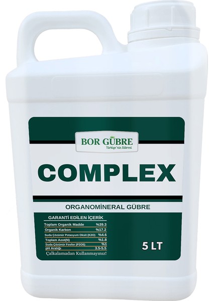 Complex - 5 Lt Organomineral Gübre