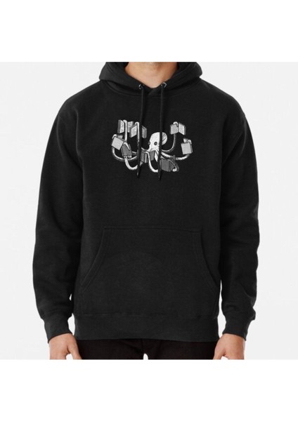Armed With Knowledge Baskılı Sweatshirt