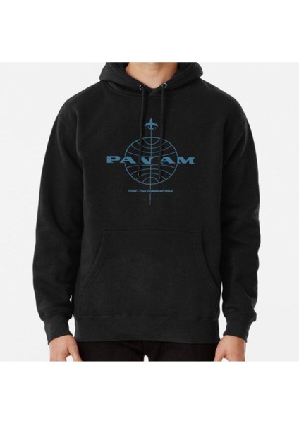 Pan Am Pan American World Airways Baskılı Sweatshirt