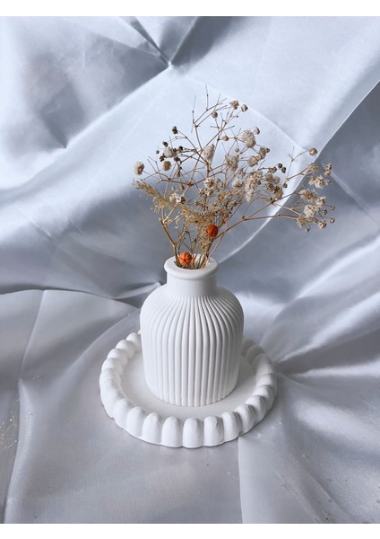 Dekoratif Vazo ve Tabak Set