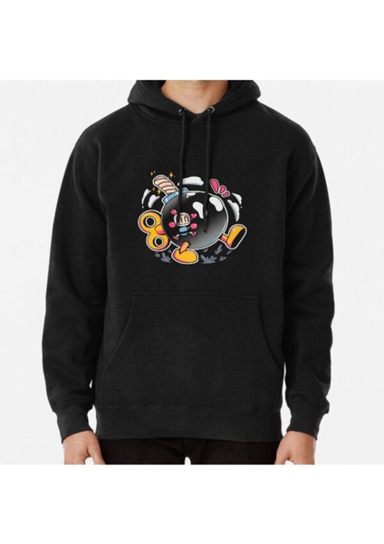 My Heart Go Boom Baskılı Sweatshirt