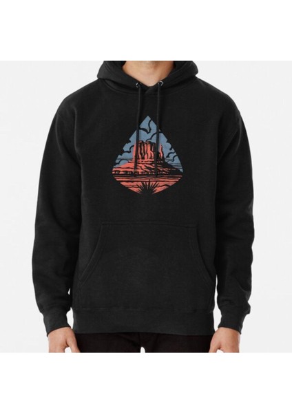 Monument Valley Baskılı Sweatshirt