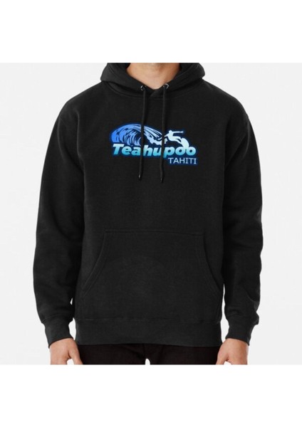 Teahupoo Surf Break, Tahiti Baskılı Sweatshirt