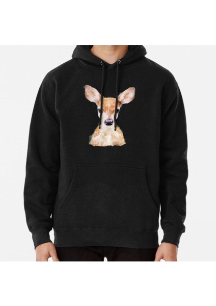 Little Deer Baskılı Sweatshirt