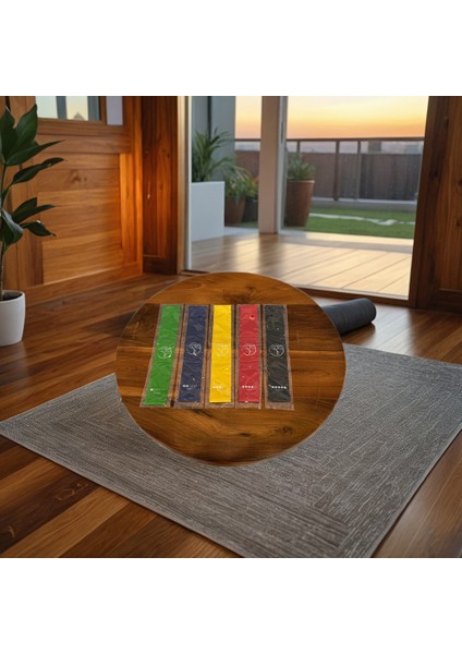 Latex Resistance Band Set (5 Categories)