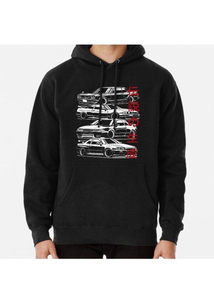 Skyline Gtr Generation Baskılı Sweatshirt