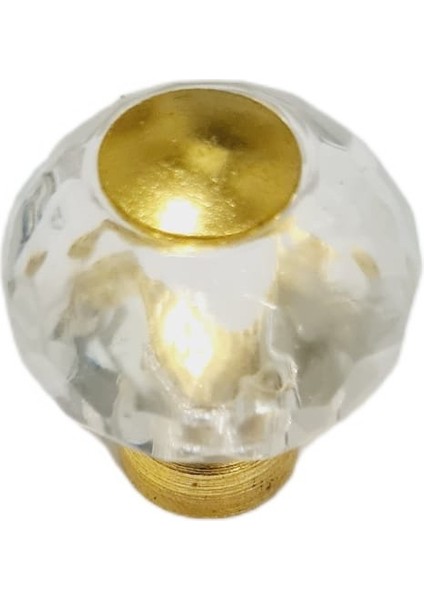 Kristal Kulp Gold Ayak 30 mm Kulp ( 5 Adet )