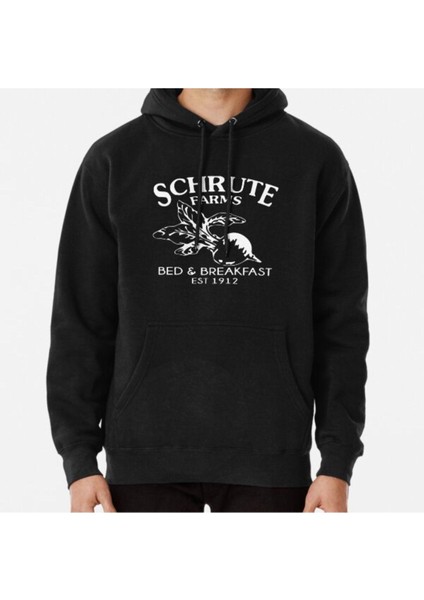Schrute Farms Bed And Breakfast Baskılı Sweatshirt