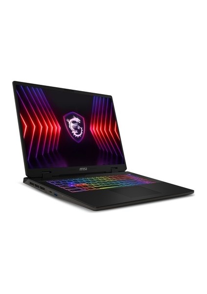 Msı Sword 17 Hx Intel Core I7 14700HX 32GB 4tb SSD RTX4070/8GB W11P 17" Fhd+ 165Hz Taşınabilir Bilgisayar B14VGKG-054XTR-A41 & Anzar Mouse