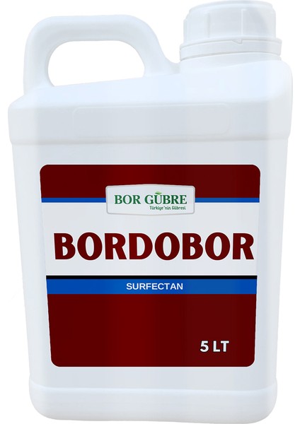 Sıvı Gübre Bordobor - 5 Lt Organik (Bordobulamacı) Bakır İçerikli Bitki Besini