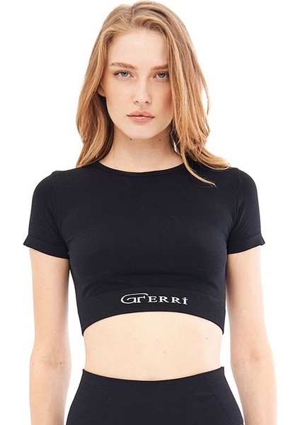 Yumuşak Dokulu, Esnek Yoga, Koşu, Spor ve Günlük Crop Top Mila