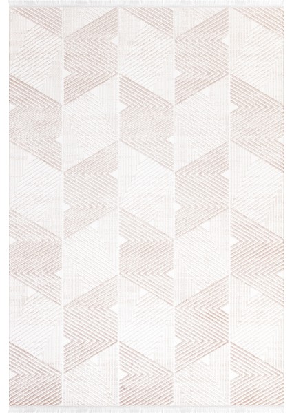 Ipek Mekik Halı Filiya 11302 Yumuşak Tuşeli Triko Akrilik ile Üretilen Modern Desenli Şık Halı