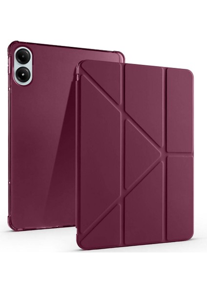 Xiaomi Redmi Pad Pro 12.1inç Için Kılıf Katlanır Kalemlikli Standlı Akıllı Case