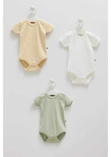3lü Bebek Body Seti: Yumuşak ve Konforlu Günlük Kullanım Için Ideal