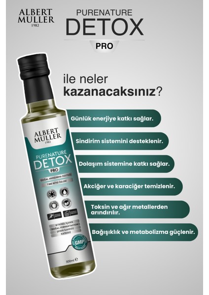 Sigara ve Alkol Etkilerini Temizlemek İçin Geliştirilmiş, Enerji Arttırıcı, Vücut Detoxu