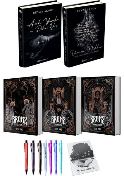 Bronz 3lü Set (Ciltli) ve Açık Yaralar ve Dikiş Izleri Vernem Nidahen