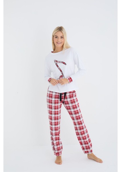 Sweatshirt-Pantolon Pijama Takımı Yıkamalı None Persona Regular 56 Uzun %100 Pamuk Regular Renkli G