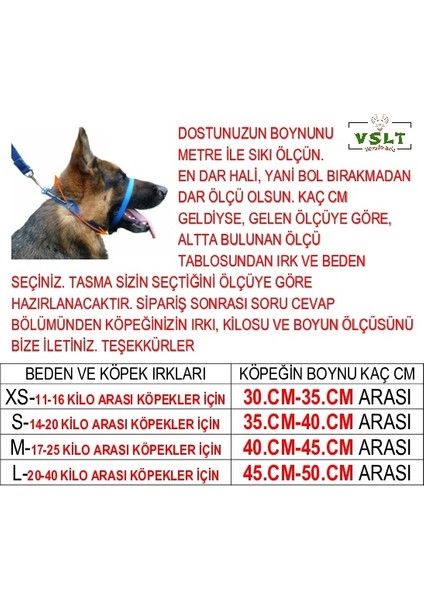 Tactical Orta Irk Köpek Tasma.tactical Dog Collar.bordercollie,labrador,golden,alman Pointer .malinois.k9 Tasma.