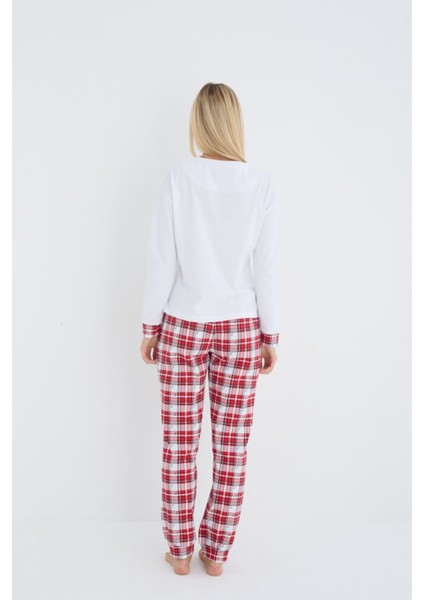 Sweatshirt-Pantolon Pijama Takımı Yıkamalı None Persona Regular 56 Uzun %100 Pamuk Regular Renkli G