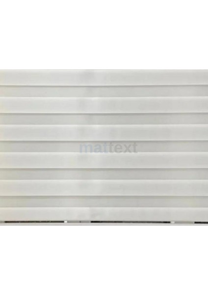 Matte x t Beyaz Bambu Zebra Perde