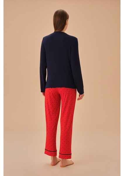 Standart Clara Pijama Takımı Dantel 2'li T09 Lounge/home Tüm Yaş Grupları Kısa Hayır Düz Regular Ör