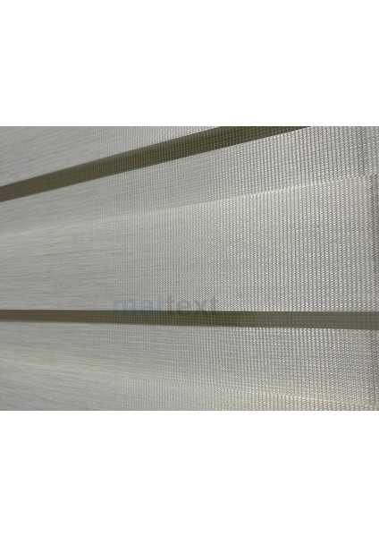 Krem Bambu Zebra Perde