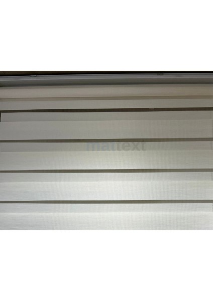 Krem Bambu Zebra Perde