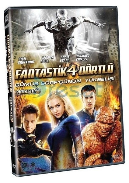 Fantastic Four Rise of the Silver Surfer - Fantastik Dörtlü Gümüş Sörfçünün Yükselişi DVD