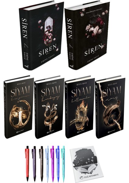 Siyam 4lü Set (Ciltli) ve Siren 2li Set (Ciltli) Emine Tavuz