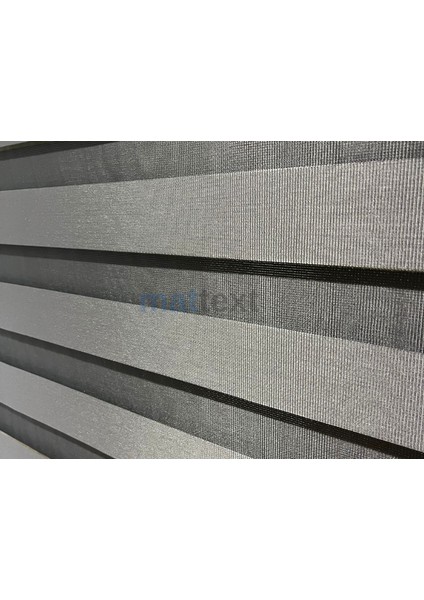 Antrasit Zebra Perde