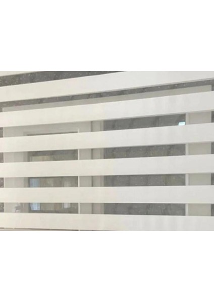 Matte x t Beyaz Zebra Perde