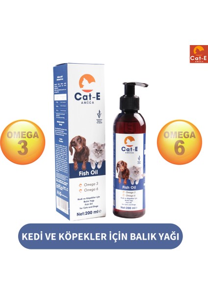 Balık Yağı (Fish Oil) Kedi ve Köpekler Için