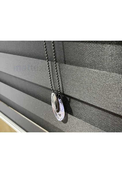 Siyah Zebra Perde modelleri