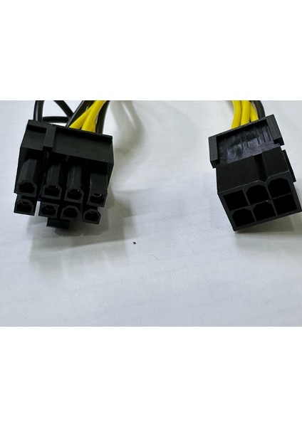 6 Pin 8 Pin Çevirici 6 Pin 6+2 Pin Power Kablo 30 cm 6 Pin Uzatma Kablosu modelleri