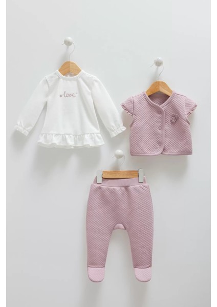 3lü Bebek Takım | Şık ve Konforlu Bebek Takım Modelleri