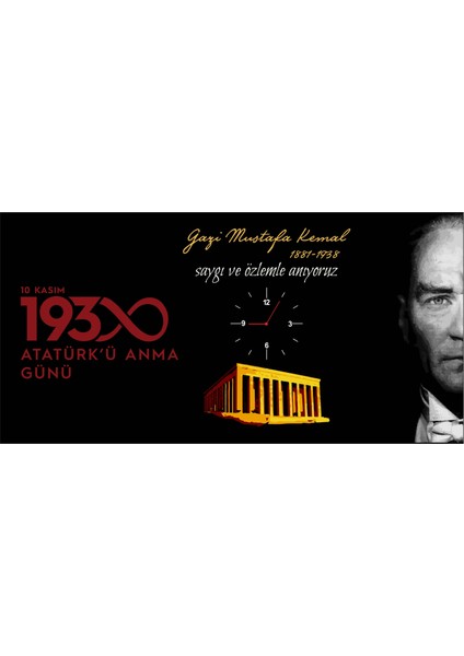 Statik Tutunma Özellikli Tablo - Poster Atatürk (Model- 21) 49 cm x 98 cm 13