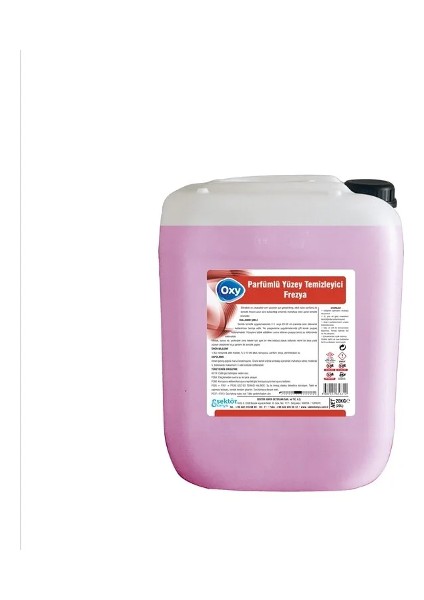 Parfümlü Yüzey Temizleyici Pembe 20 kg