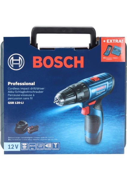 Gsb 120-LI 2 Ah Çift Akülü Darbeli Delme Vidalama - 06019G8102 modelleri