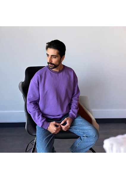 Bisiklet Yaka Oversize Sweat modelleri