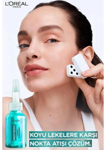 Loreal Bright Reveal Cilt Kusuru Izi Karşıtı Temizleyici Jel-Yenileyici Peeling Serum Set